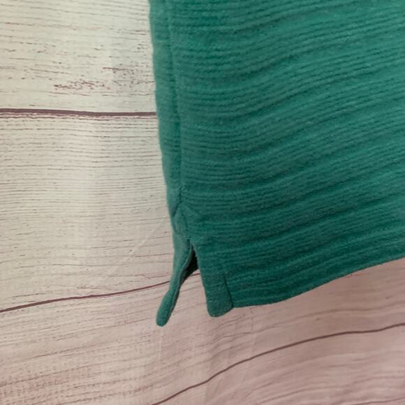 Goodfellow & Co Green and White Polo Ribbed Stripe Short Sleeves Size S - Picture 11 of 16